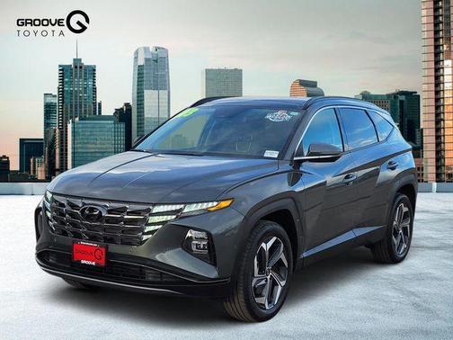 Amazon Gray 2023 Hyundai TUCSON Limited