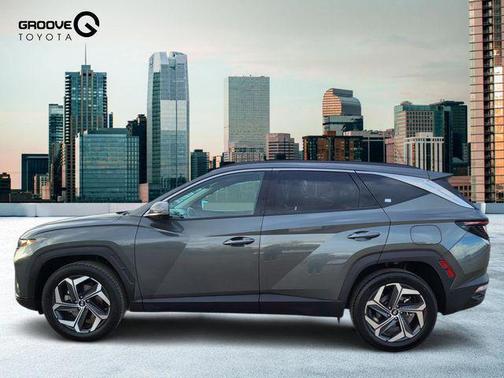 Amazon Gray 2023 Hyundai TUCSON Limited