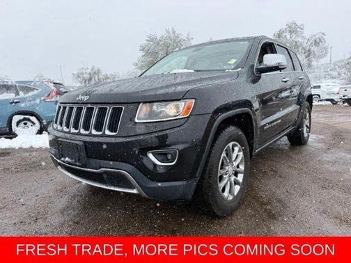 Brilliant Black Crystal Pearlcoat 2014 Jeep Grand Cherokee Limited