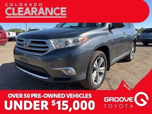 Magnetic Gray Metallic 2011 Toyota Highlander Limited