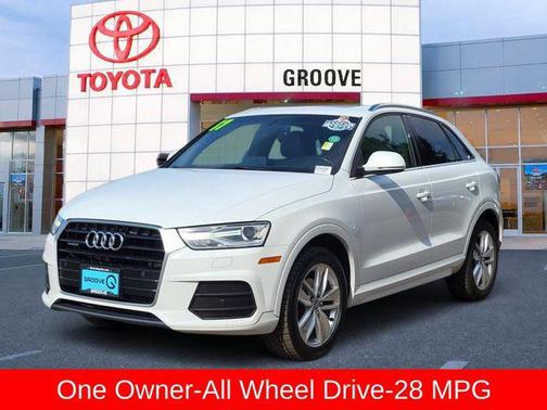 White 2017 Audi Q3 2.0T Premium Plus