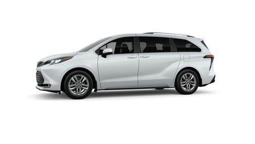 Wind Chill Pearl 2026 Toyota Sienna Limited