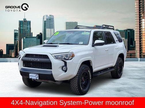 Super White 2019 Toyota 4Runner TRD Pro