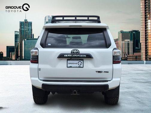 Super White 2019 Toyota 4Runner TRD Pro