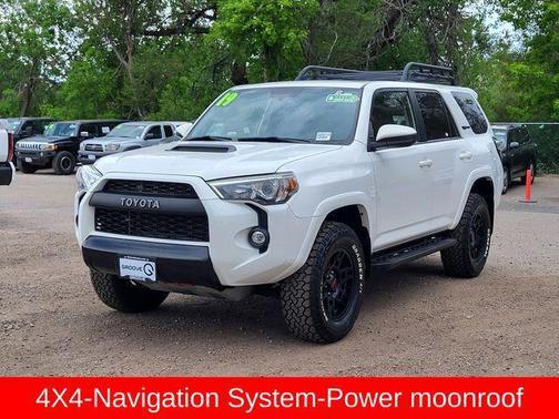 Super White 2019 Toyota 4Runner TRD Pro