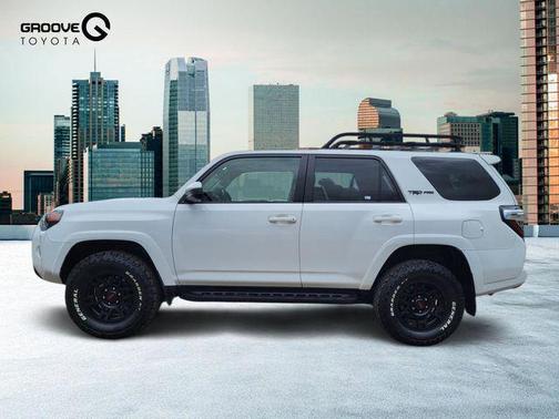 Super White 2019 Toyota 4Runner TRD Pro