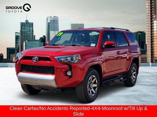 Barcelona Red Metallic 2019 Toyota 4Runner TRD Off Road Premium