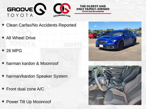 WR Blue Pearl 2024 Subaru WRX Premium