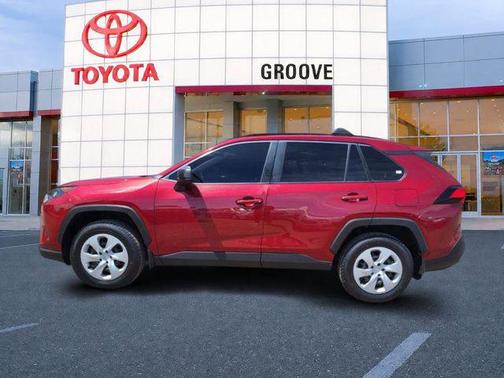 Ruby Flare Pearl 2021 Toyota RAV4 LE
