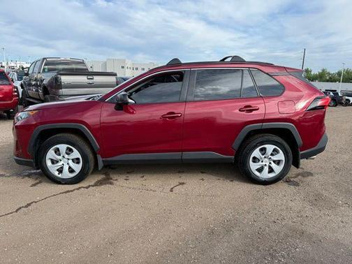 Ruby Flare Pearl 2021 Toyota RAV4 LE