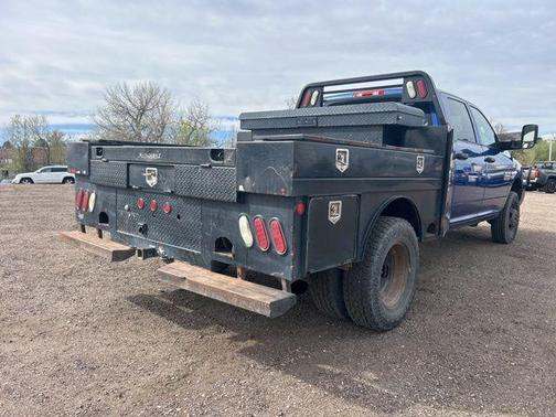 Blue Streak Pearlcoat 2017 RAM 3500 Tradesman Crew Cab 4x4 8' Box