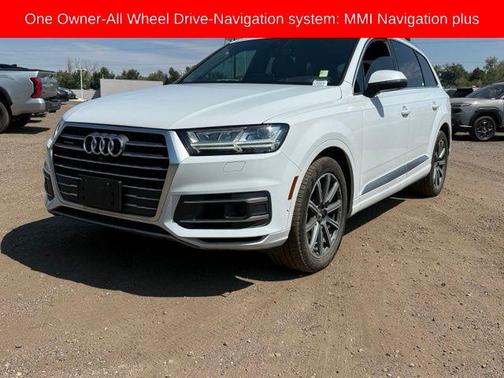 Glacier White Metallic 2019 Audi Q7 55 Prestige