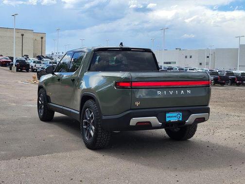 Forest Green 2022 Rivian R1T Launch Edition
