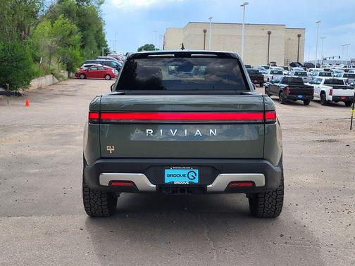 Forest Green 2022 Rivian R1T Launch Edition