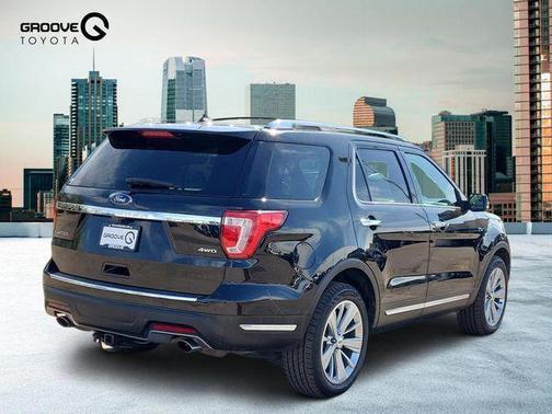 Shadow Black 2018 Ford Explorer Limited