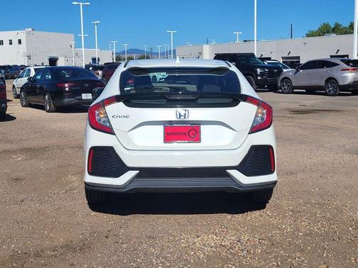 White Orchid Pearl 2018 Honda Civic EX
