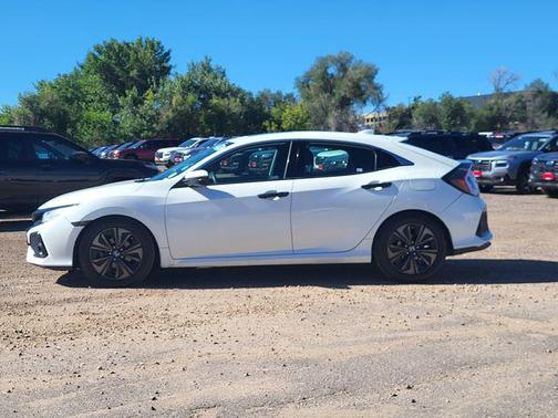 White Orchid Pearl 2018 Honda Civic EX