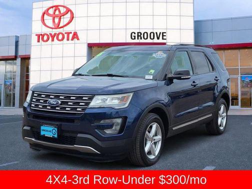 Blue Jeans Metallic 2016 Ford Explorer XLT