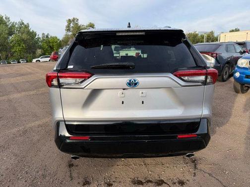 Silver Sky Metallic/Midnight Black Metallic 2024 Toyota RAV4 Prime XSE