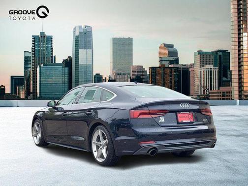 Moonlight Blue 2018 Audi A5 2.0T Premium Plus
