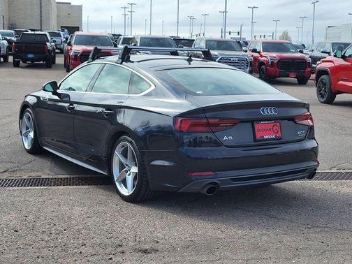 Moonlight Blue 2018 Audi A5 2.0T Premium Plus