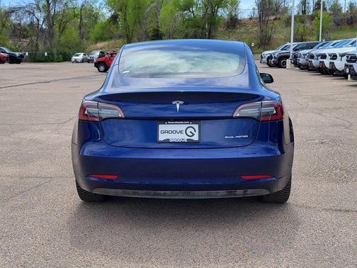 Deep Blue Metallic 2023 Tesla Model 3 Long Range