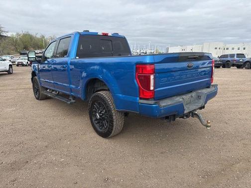 Blue 2020 Ford F-250 Lariat