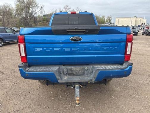 Blue 2020 Ford F-250 Lariat