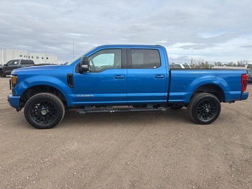 Blue 2020 Ford F-250 Lariat