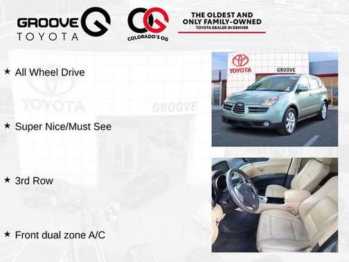 Super Black 2006 Subaru B9 Tribeca Base