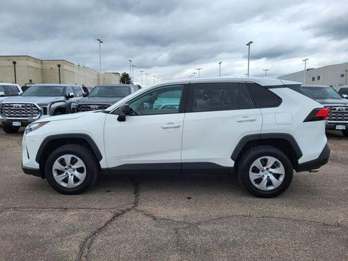 Teal 2023 Toyota RAV4 LE