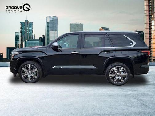 Midnight Black Metallic 2026 Toyota Sequoia Capstone