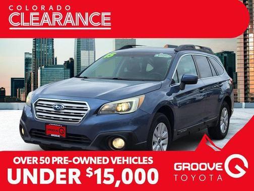 Twilight Blue Metallic 2015 Subaru Outback 2.5i Premium