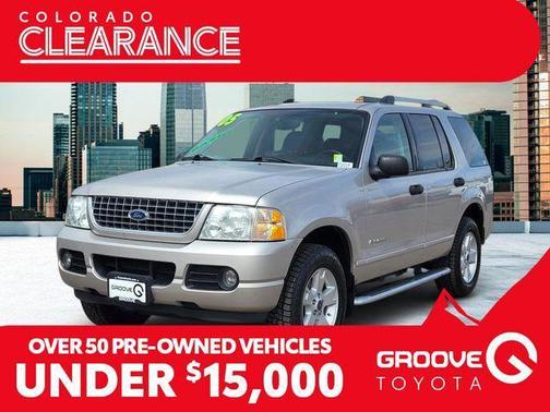 Mineral Gray Clearcoat Metallic 2005 Ford Explorer XLT