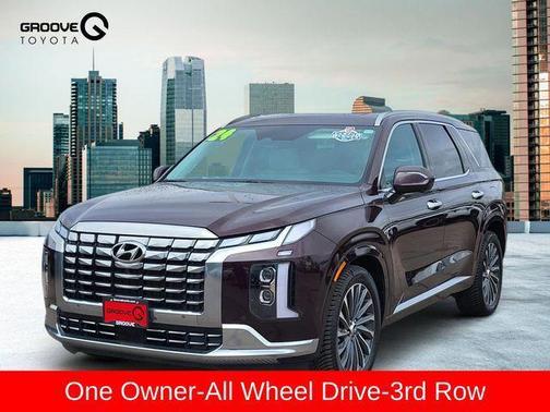 Sierra Burgundy 2024 Hyundai PALISADE Calligraphy