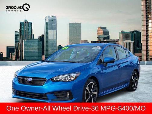 Ocean Blue Pearl 2023 Subaru Impreza Sport