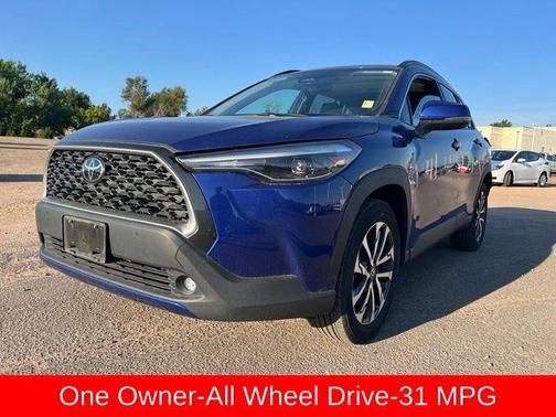 Blue Crush Metallic 2024 Toyota Corolla Cross XLE