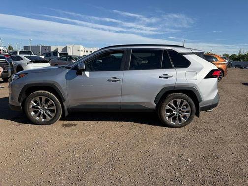 Silver Sky Metallic 2021 Toyota RAV4 XLE Premium