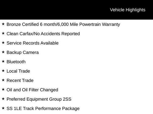 2022 Chevrolet Camaro 2SS