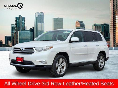 Blizzard Pearl 2012 Toyota Highlander Limited