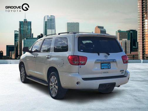 Blizzard White Pearl 2011 Toyota Sequoia Platinum