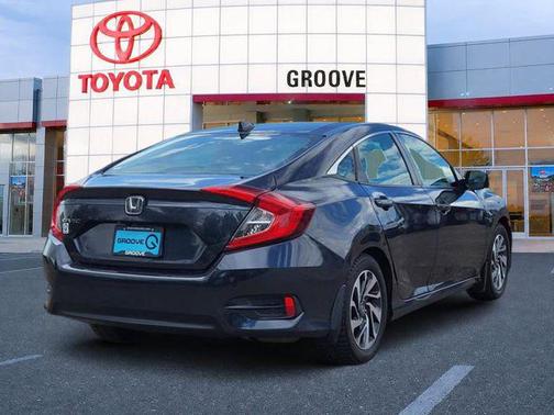 Cosmic Blue Metallic 2017 Honda Civic EX
