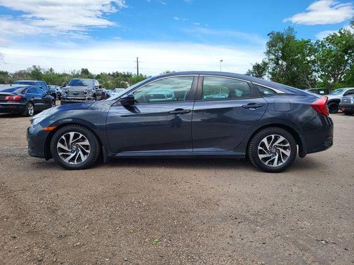 Cosmic Blue Metallic 2017 Honda Civic EX
