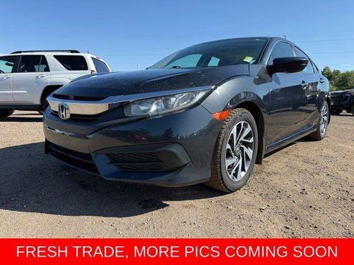 Cosmic Blue Metallic 2017 Honda Civic EX