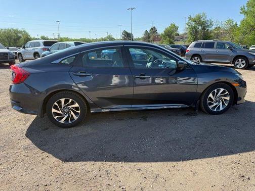 Cosmic Blue Metallic 2017 Honda Civic EX