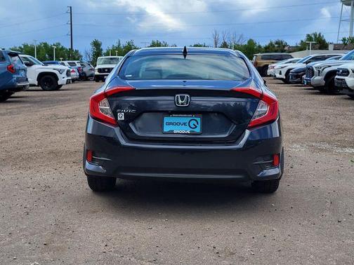 Cosmic Blue Metallic 2017 Honda Civic EX
