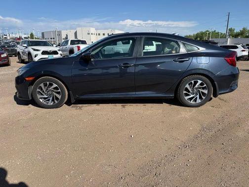 Cosmic Blue Metallic 2017 Honda Civic EX