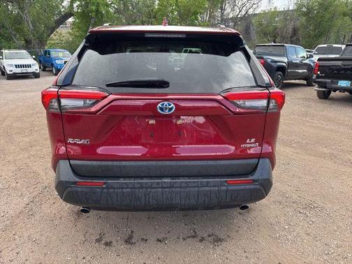 Ruby Flare Pearl 2023 Toyota RAV4 Hybrid LE