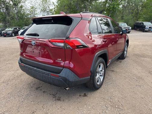 Ruby Flare Pearl 2023 Toyota RAV4 Hybrid LE