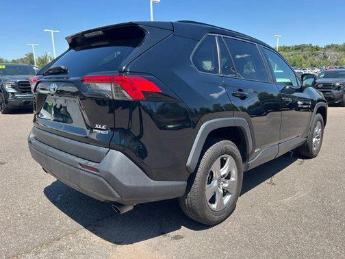 Midnight Black Metallic 2022 Toyota RAV4 Hybrid XLE